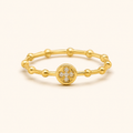 Elara Cross Ring